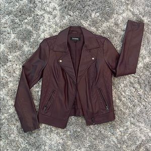 Faux-Leather Jacket